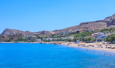 Stegna beach resort. Rodos Adası. Yunanistan