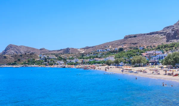 Station balnéaire Stegna. L'île Rhodes. Grèce — Photo