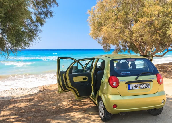 Egeïsche kust. Rhodos eiland. Griekenland — Stockfoto