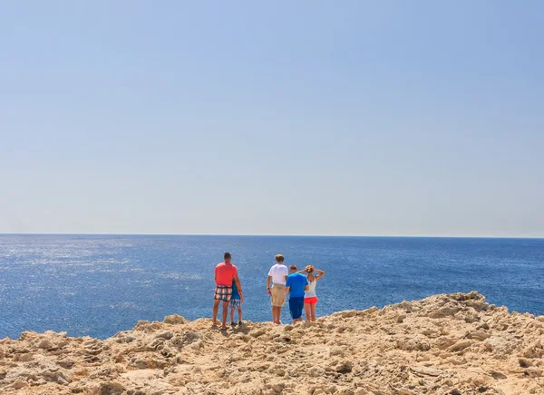 Mittelmeerküste. Rhodos-Insel. Griechenland — Stockfoto