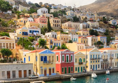 Symi Adası. Yunanistan