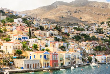 Symi Adası. Yunanistan