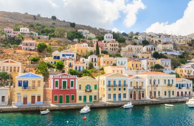 Symi Adası. Yunanistan