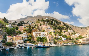 Symi Adası. Yunanistan