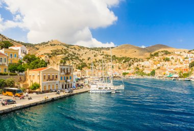 Symi Adası. Yunanistan