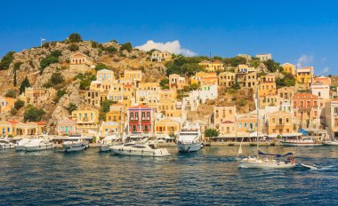 Symi Adası. Yunanistan