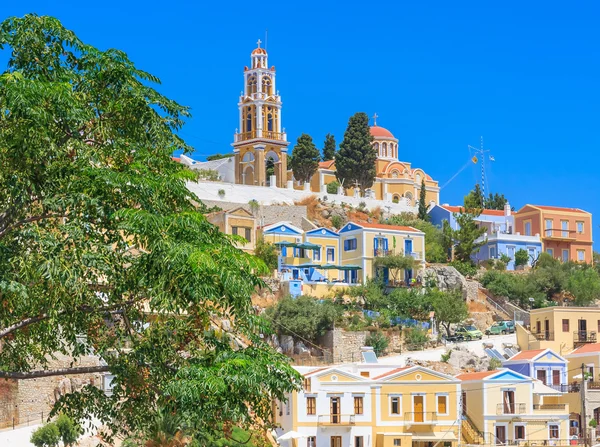 Church of the Annunciation. Harani area. The capital of the isla — Stock Photo, Image