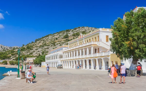 Monastery Panormitis. Symi Island. Greece — Stock Photo, Image