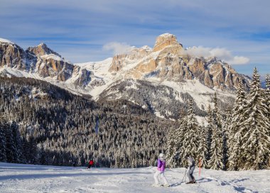 Kayakçı Ski Resort, Selva di Val Gardena, İtalya