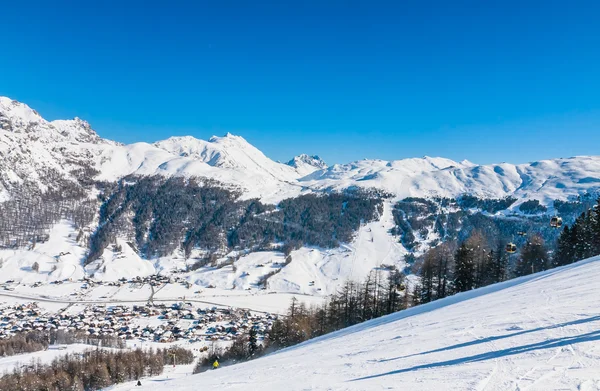 Estación de esquí Livigno. Italia —  Fotos de Stock