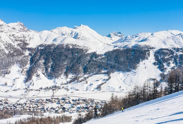 Comprensorio sciistico Livigno. Italia — Foto Stock