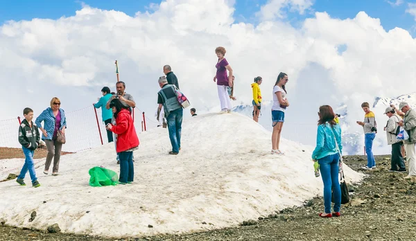 Observation Deck "Rosa Khutor". Sochi, Russia — Stock Photo, Image