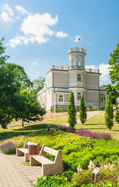 Vista do Museu da Cidade. Druskininkai, Lituânia — Fotografia de Stock