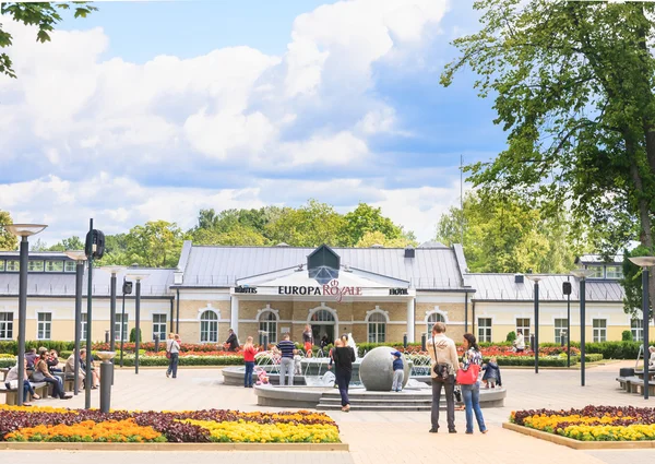 Parco a Druskininkai, Lituania — Foto Stock