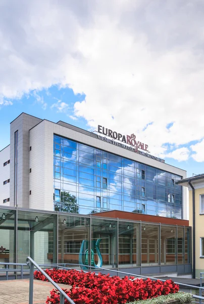 Budova hotelu Europa Royale Druskininkai, Litva — Stock fotografie