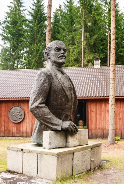 Socha "Lenin". Grutas Park. Litva — Stock fotografie