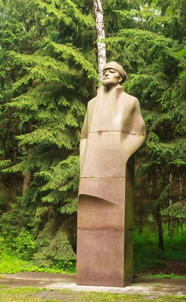 Rzeźba "Lenin". Park Grutas oddalony. Litwa — Zdjęcie stockowe