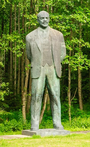 Socha "Lenin". Grutas Park. Litva — Stock fotografie