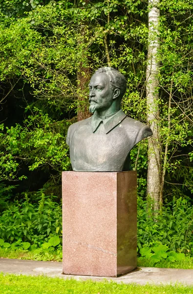 Monument to Felix Dzerzhinsky. Grutas Park. Lithuania — Zdjęcie stockowe