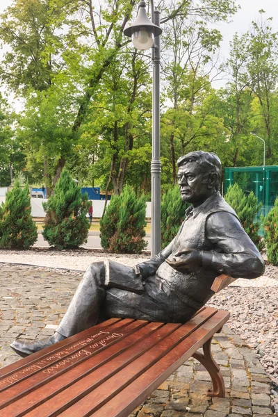 Monument Donatas Banionis. Druskininkai, Lithuania — Stock Photo, Image