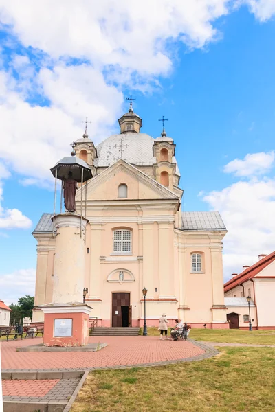 Římskokatolický kostel Nejsvětější trojice. Liskiava. Litva — Stock fotografie