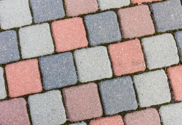 The road from the tiles. Background — Stock Photo, Image