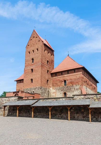 Il castello sull'isola. Trakai, Lituania — Foto Stock