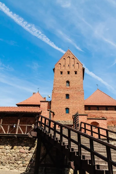 El castillo de la isla. Trakai, Lituania —  Fotos de Stock