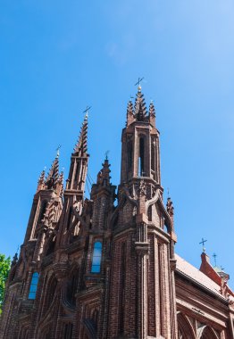 Tapınak St. Anna. Vilnius. Litvanya