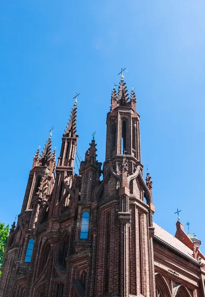 Temple St. Anna. Vilnius. Lituânia — Fotografia de Stock