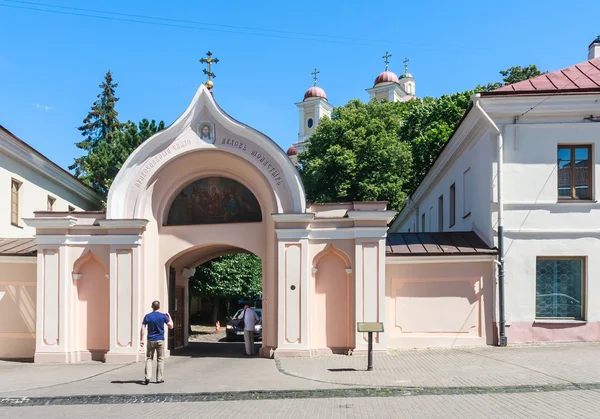 Kutsal Ruh'un Ortodoks Manastırı. Vilnius, Litvanya — Stok fotoğraf