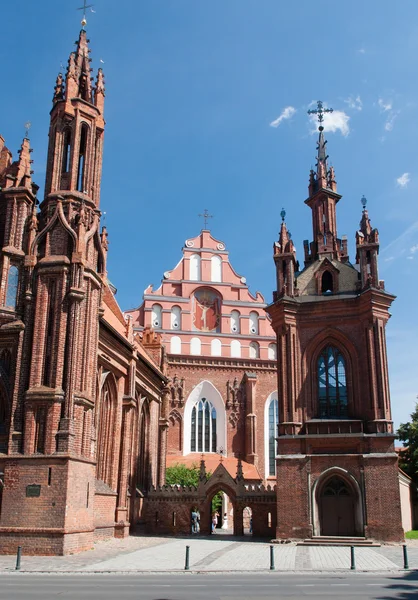 Igreja Católica Bernardina. Vilnius, Lituânia — Fotografia de Stock