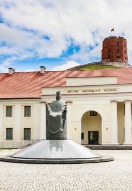 Litvanya Ulusal Müzesi, Kral Mindaugas ve Gediminas Kulesi anıtı, Vilnius, Litvanya