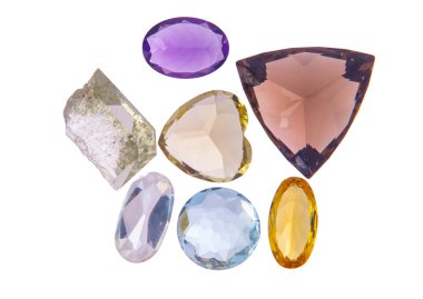 güzel parlak taşlar