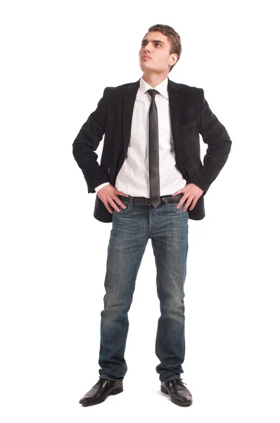 Mann im Business-Anzug — Stockfoto