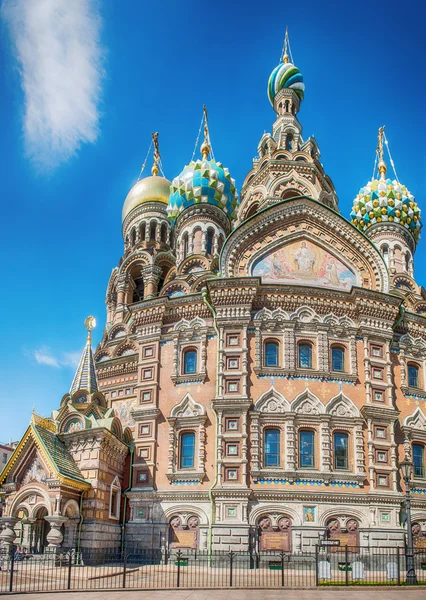 Church of the Savior on the Spilled Blood in St. Petersburg, Rus Stock Picture