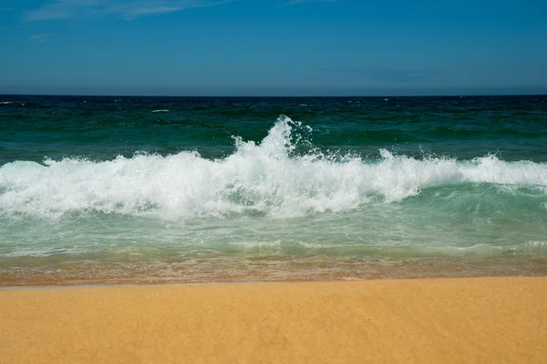 Atlantic beach, Portugalsko. — Stock fotografie