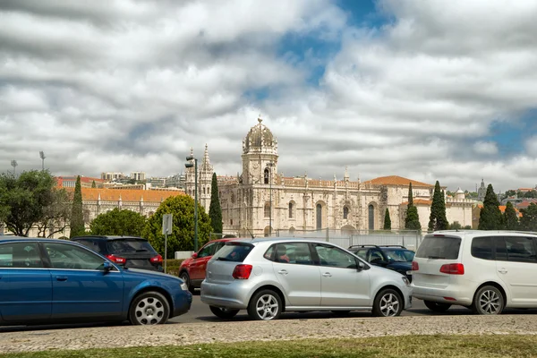 Romântica rua lisboa — Fotografia de Stock