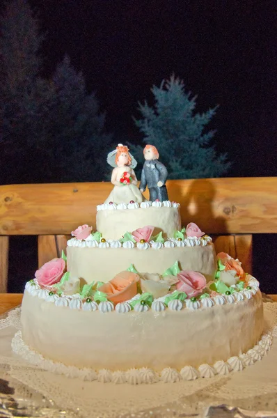 Düğün pastası topper — Stok fotoğraf