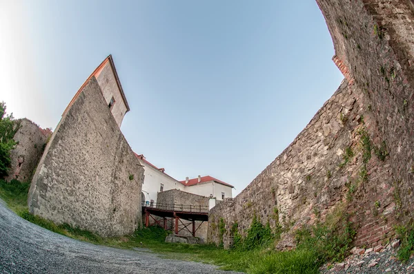 在穆卡切沃，乌克兰的 palanok 城堡 — 图库照片