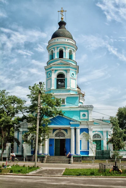 Свята Церква Вознесіння, ізюм, Україна — стокове фото