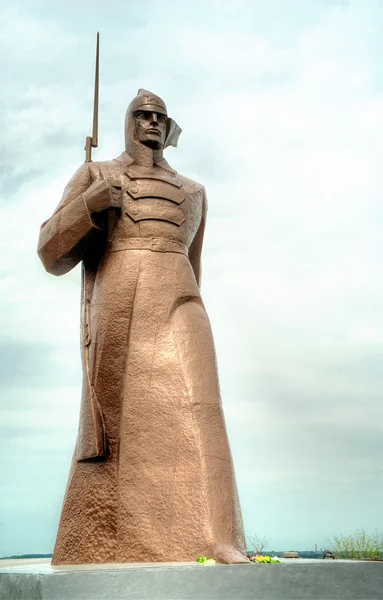 Monument voor rode leger, Stavropol. Rusland — Stockfoto