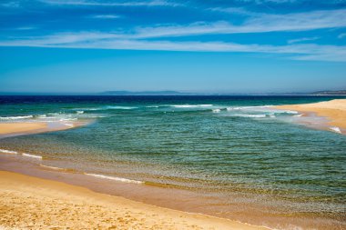 Atlantic beach, Portekiz.