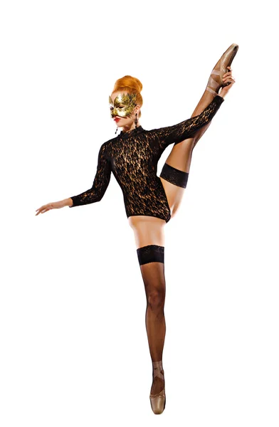 Tančí nahá žena — Stock fotografie