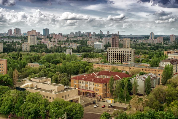 Місто Донецьк, Україна — стокове фото