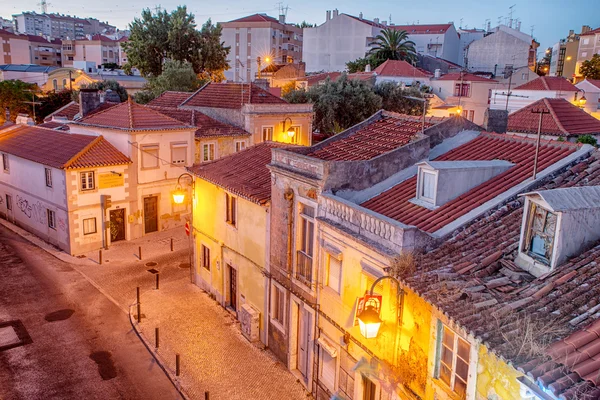 Romantic Lisbon street — Stock Photo, Image