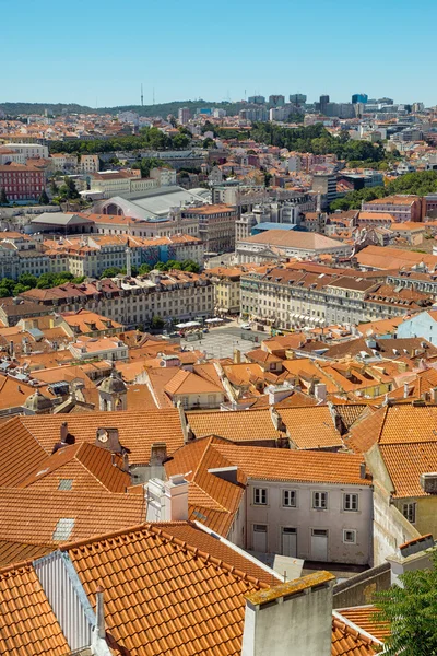 Panoráma v Lisabonu, Portugalsko — Stock fotografie