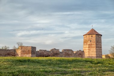Ortaçağ akkerman Kalesi yakınında odessa Ukrayna