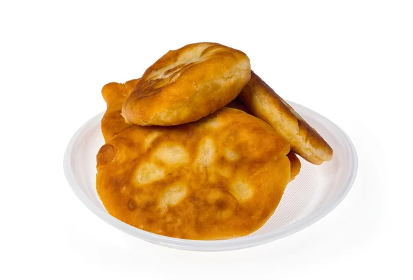 Pirojki. Traditional delicious Russian patty — Stock Photo, Image