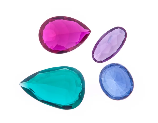 Beautiful glowing gems — Stock Photo, Image